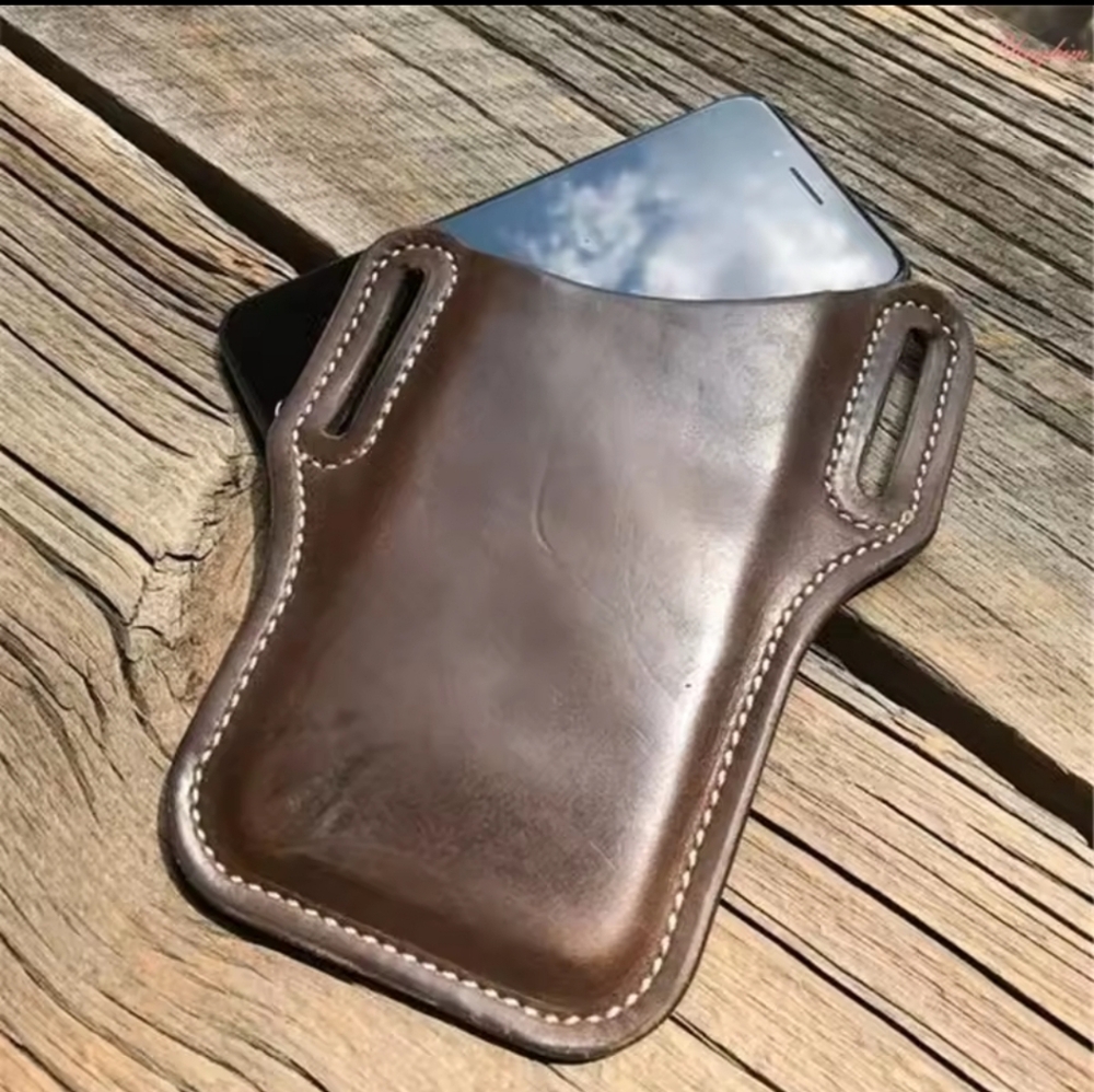 New Brown PU Leather Phone Case